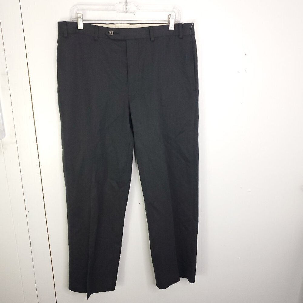 Brooks Brothers Pants Mens 35 346 Wool Career Madison Fit Professional Business